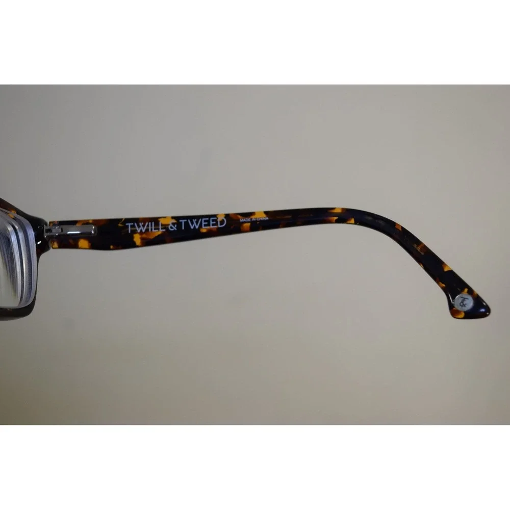 Twill & Tweed Eyeglasses Women Brown Tortoise TW 2006 4581 53 17 140